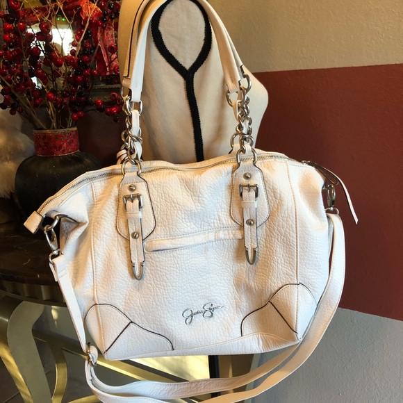 Jessica Simpson Handbags - Darling Jessica Simpson White Bag
